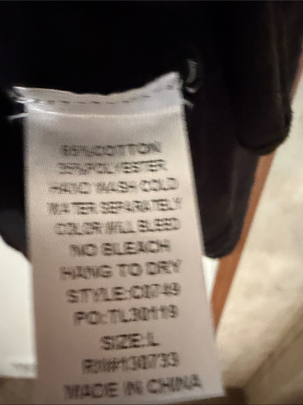 Umgee Washed Black Ruffle Button-Front Blouse - Picture 3 of 6